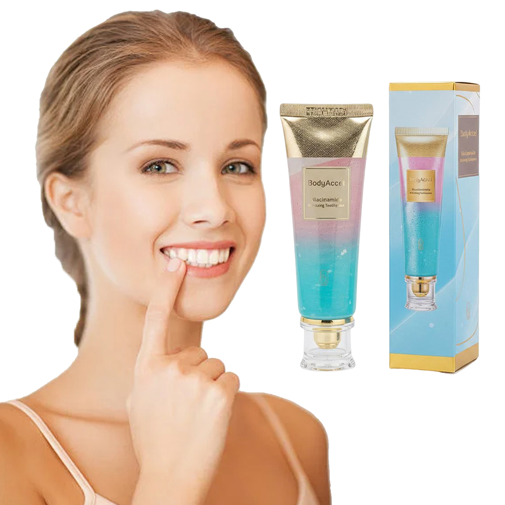 Teeth Whitening Cream - 100G 나이아신아마이드 미백 치약 브릴리언트 스마일