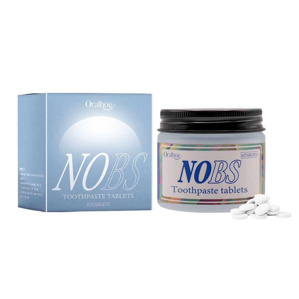 Teeth Whitening With Baking Soda - NOBS 치약 정제 - 나노 하이드록시인회석,