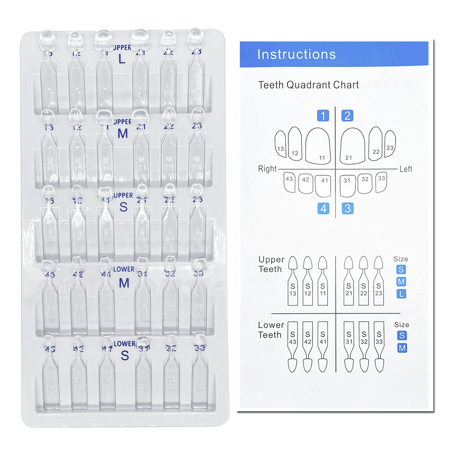 32 개/대 치과 베니어 금형 키트 복합 수지 금형 광 - Teeth Whitening Veneers 리뷰 및 가격