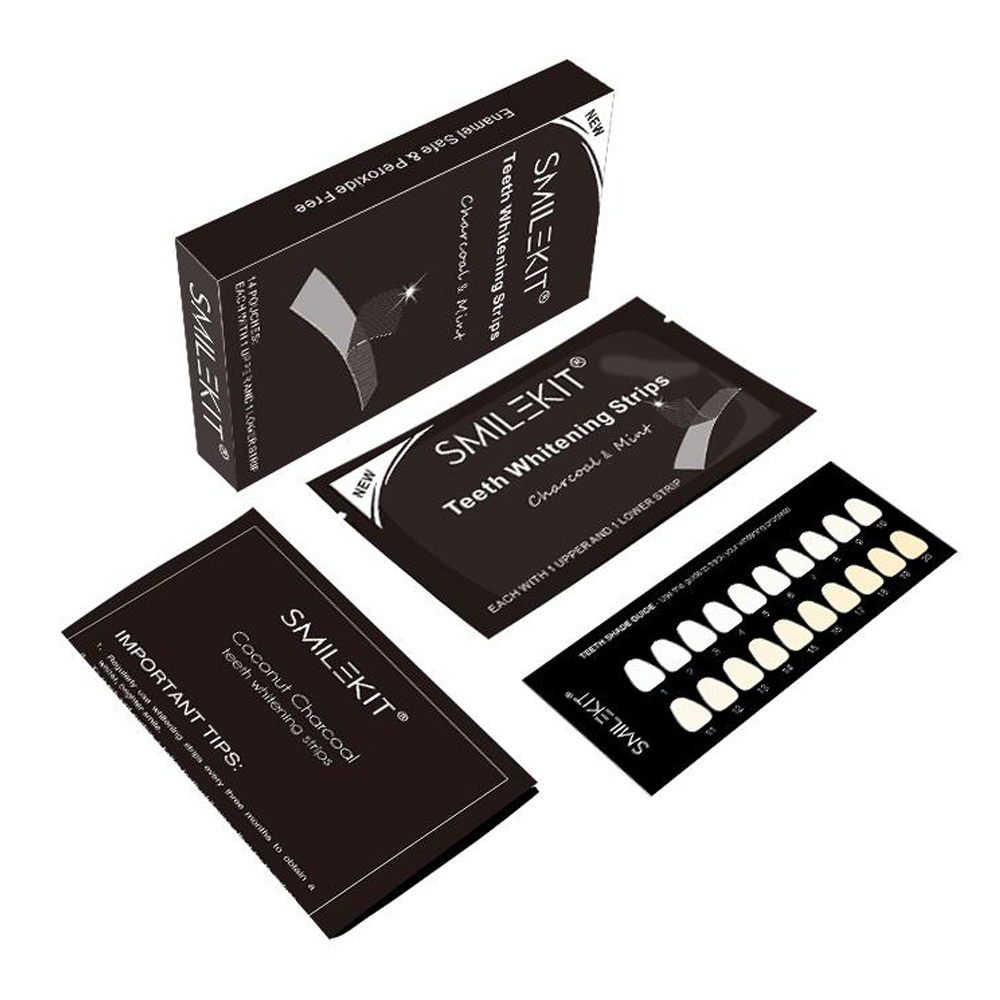 대나무 숯 치아 얼룩 제거 치아 미백 스트립, 구강 위 - Teeth Whitening Effects 리뷰 및 가격