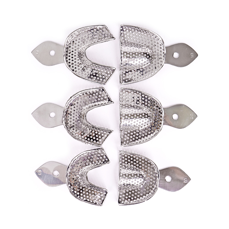 구멍이있는 스테인레스 스틸 치과 인상 트레이 Autoc - Teeth Whitening Trays 리뷰 및 가격