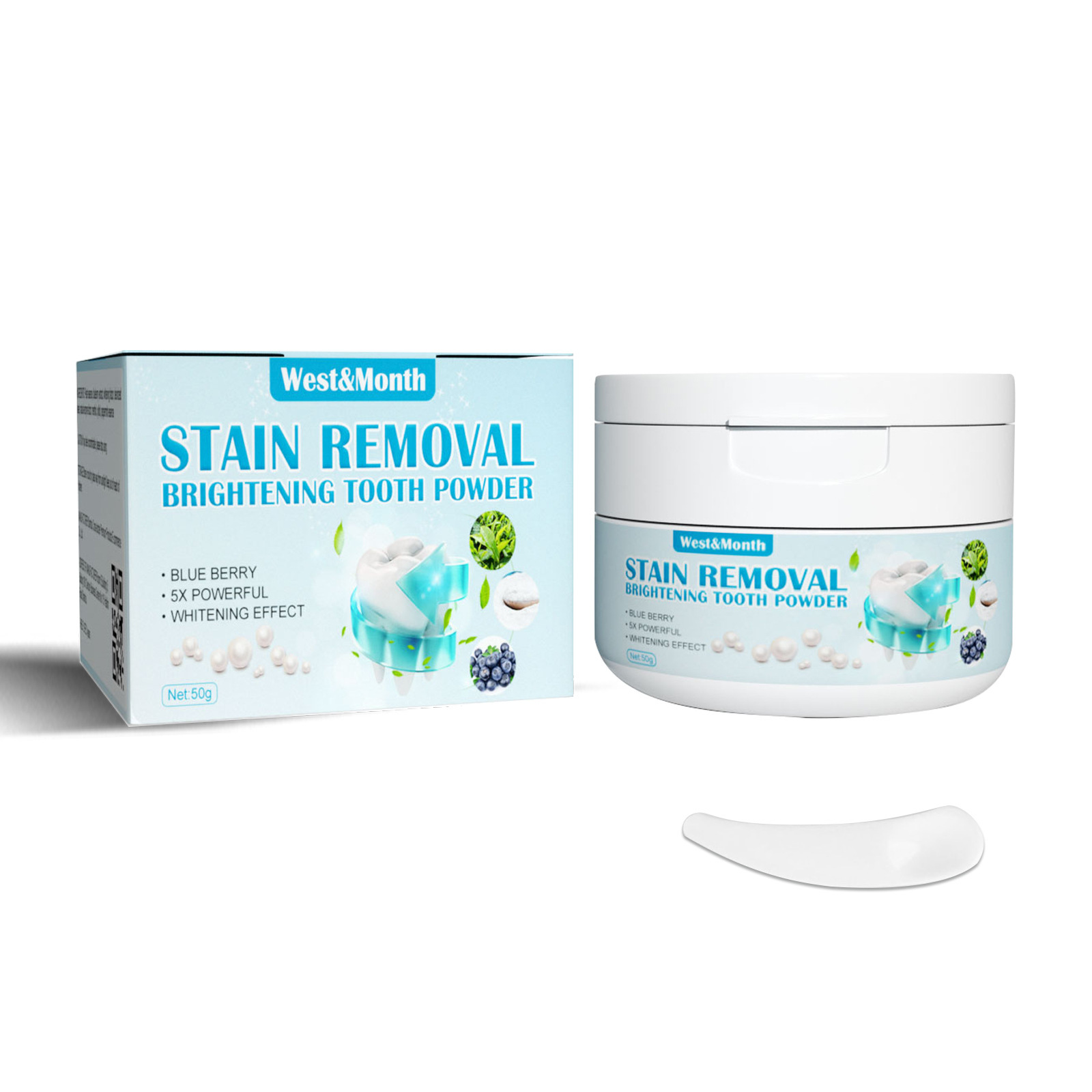 블루베리 베이킹 소다 치아 미백 파우더, 치아 미백 제 - Teeth Whitening With Baking Soda 리뷰 및 가격