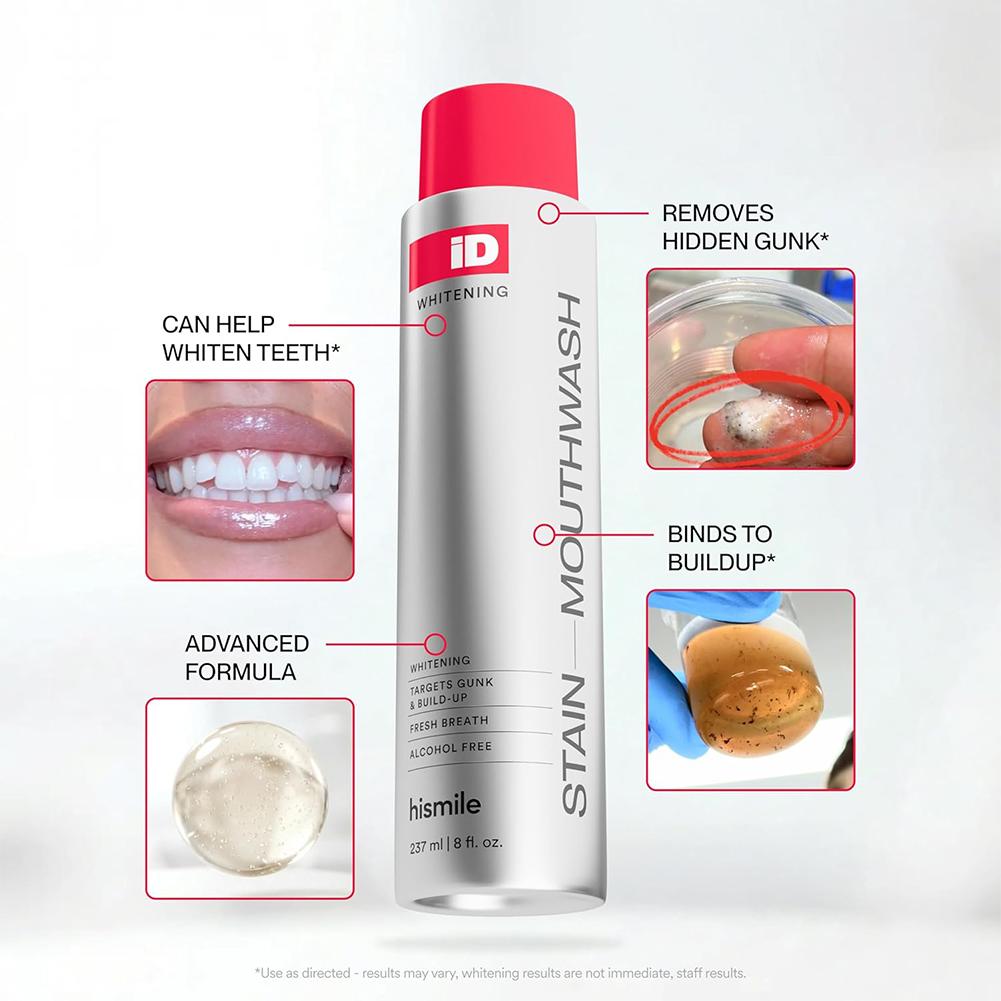 히스마일 데일리 구강 케어 - ID 스테인 화이트닝 마 - Teeth Whitening Cream 리뷰 및 가격