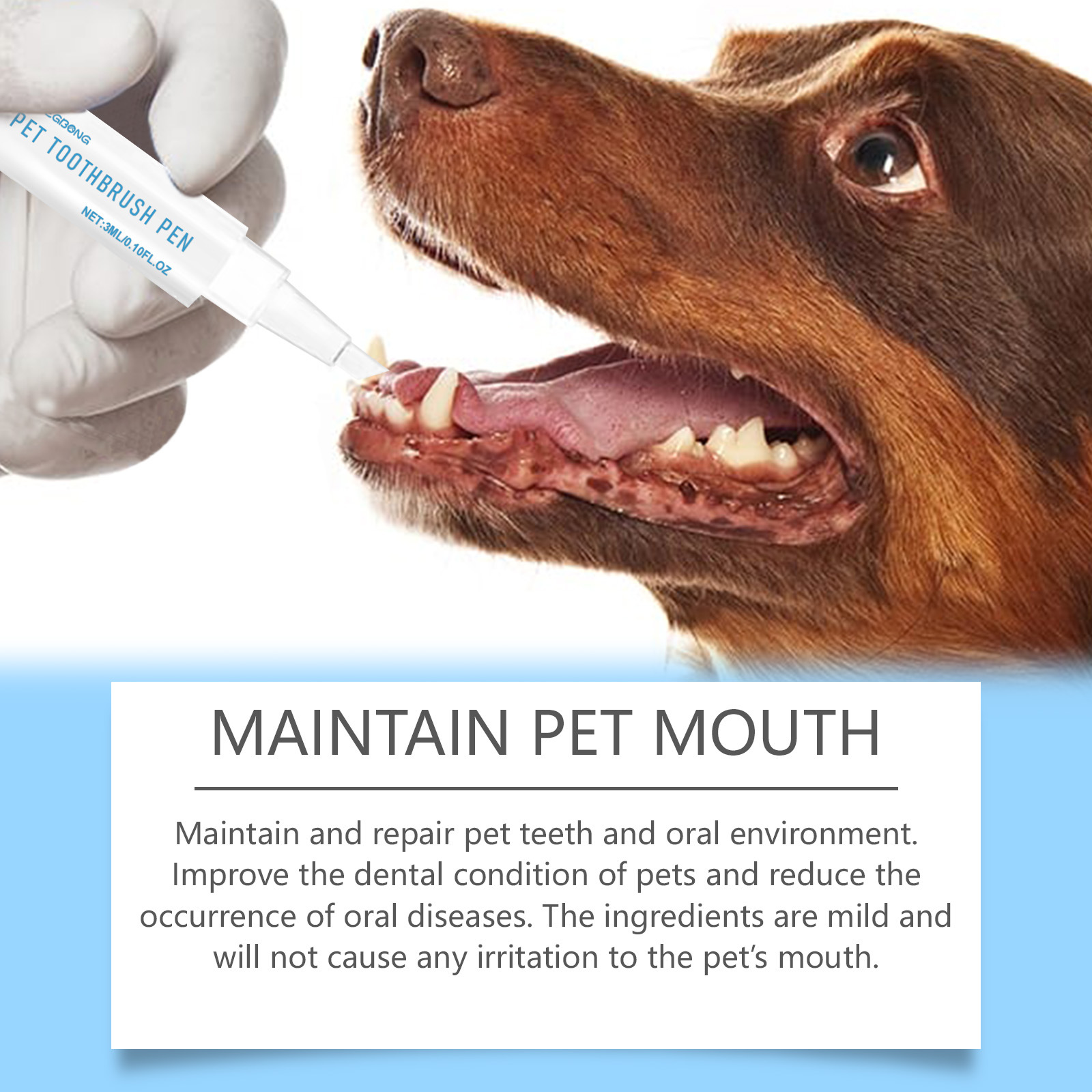 강아지와 고양이를 위한 구강 세정 젤 펜, 오래 지속되 - Teeth Whitening Cream 리뷰 및 가격