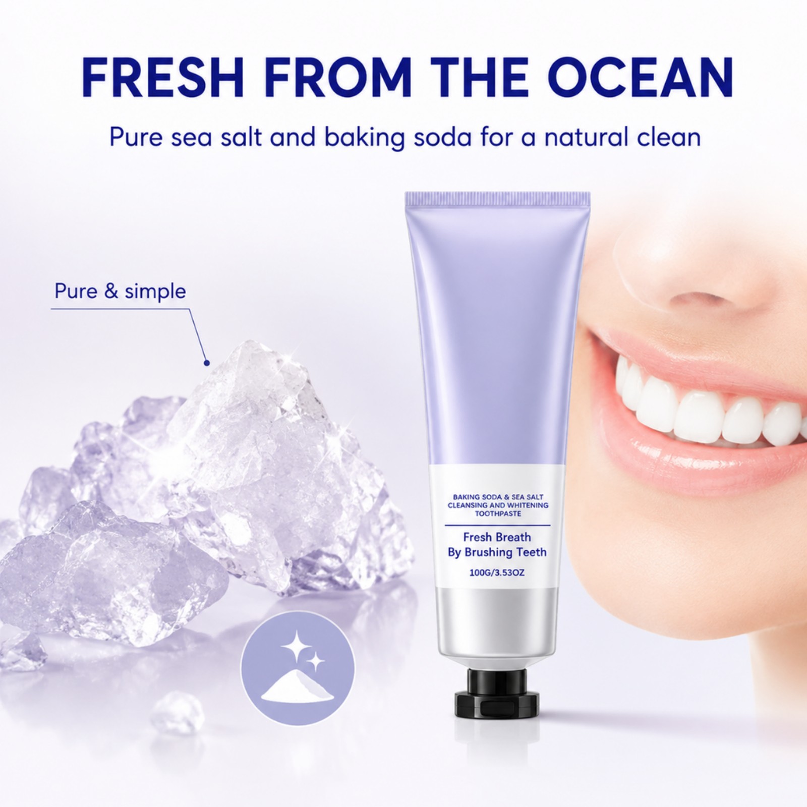 베이킹소다 해염 치약 순한 미백 효과 깨끗한 치아 상쾌 - Teeth Whitening With Baking Soda 리뷰 및 가격