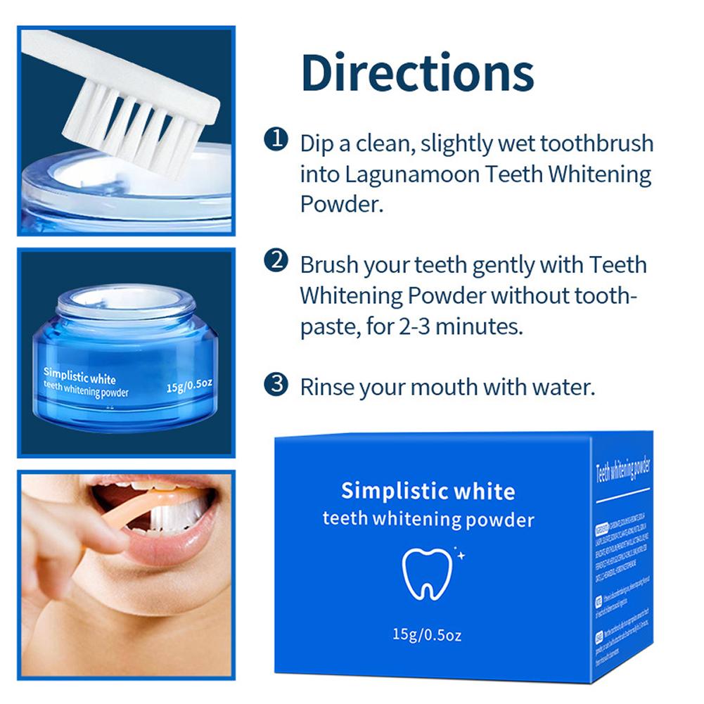 15g 치아 미백 파우더 프리미엄 에나멜 치아 케어 치 - Teeth Whitening China 리뷰 및 가격