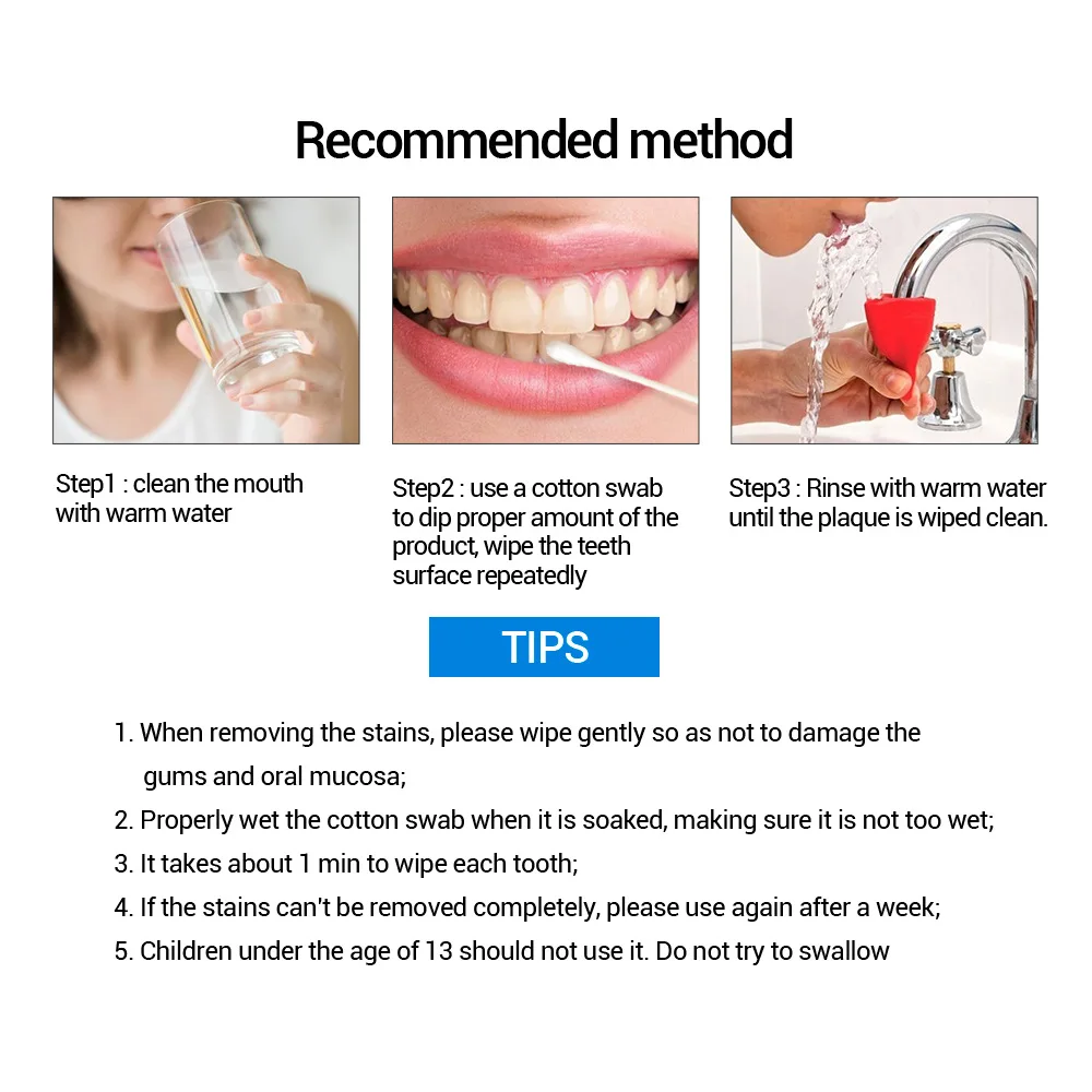 FTEENPLY 치아 미백 에센스 파우더 구강 위생 청 - Teeth Whitening Cream 리뷰 및 가격