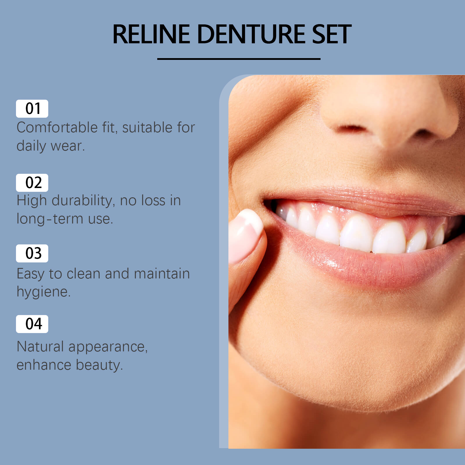 틀니 임시 치아 구강 시뮬레이션 교정기 상하 베니어 틀 - Teeth Whitening Veneers 리뷰 및 가격