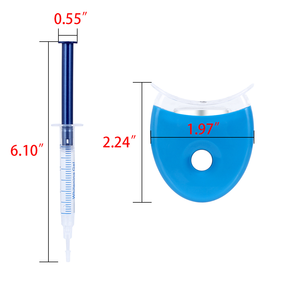 1 세트 치아 미백 44% 과산화물 치과 표백 시스템  - Teeth Whitening App 리뷰 및 가격