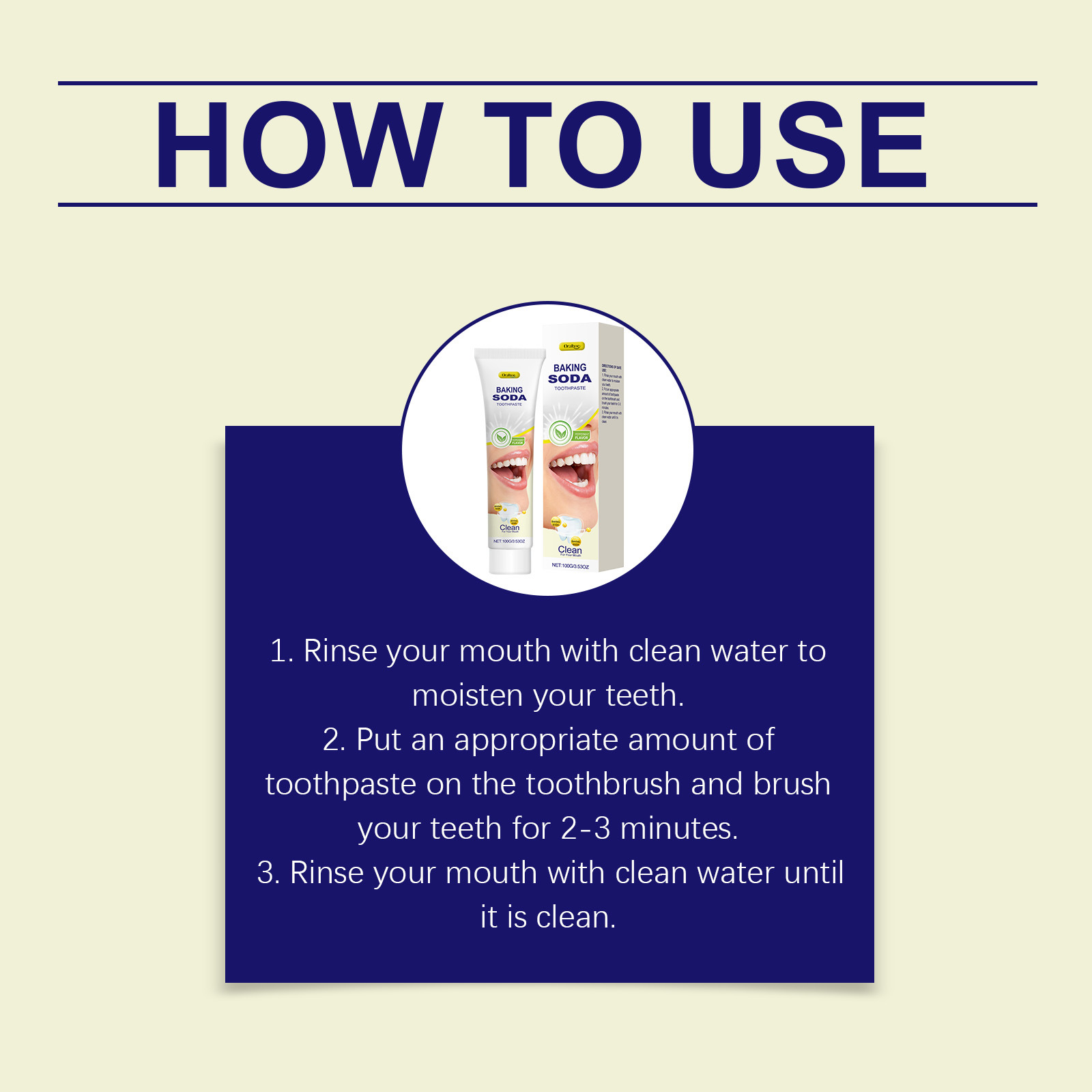 100g 오랄호 베이킹소다 미백 치약, 누런 치아 제거 - Teeth Whitening With Baking Soda 리뷰 및 가격