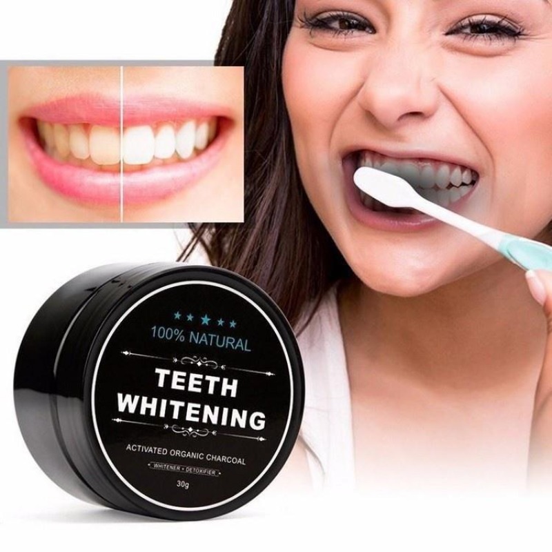 활성탄 치아 미백 파우더 1박스, 숯 치아 클리닝 파우 - Teeth Whitening China 리뷰 및 가격