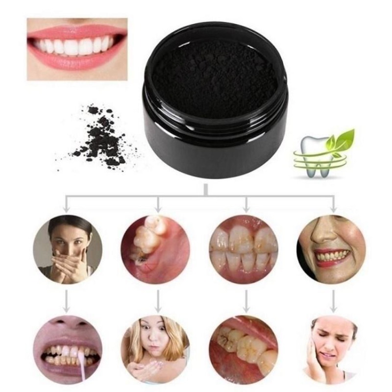 활성탄 치아 미백 파우더 1박스, 숯 치아 클리닝 파우 - Teeth Whitening China 리뷰 및 가격