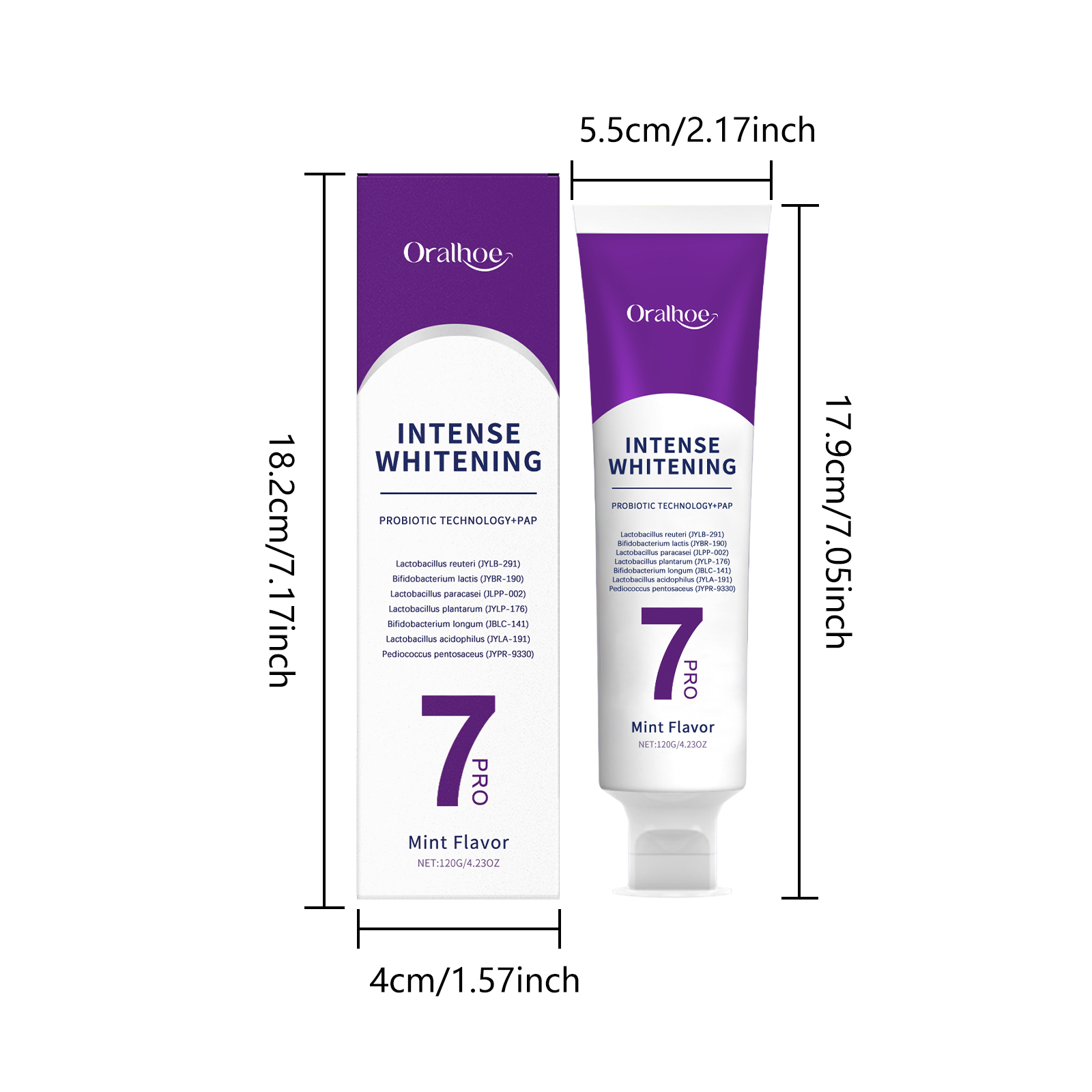 오랄호 브라이트닝 치아 미백 치약 치석 제거 치태 제거 - Teeth Whitening Cream 리뷰 및 가격