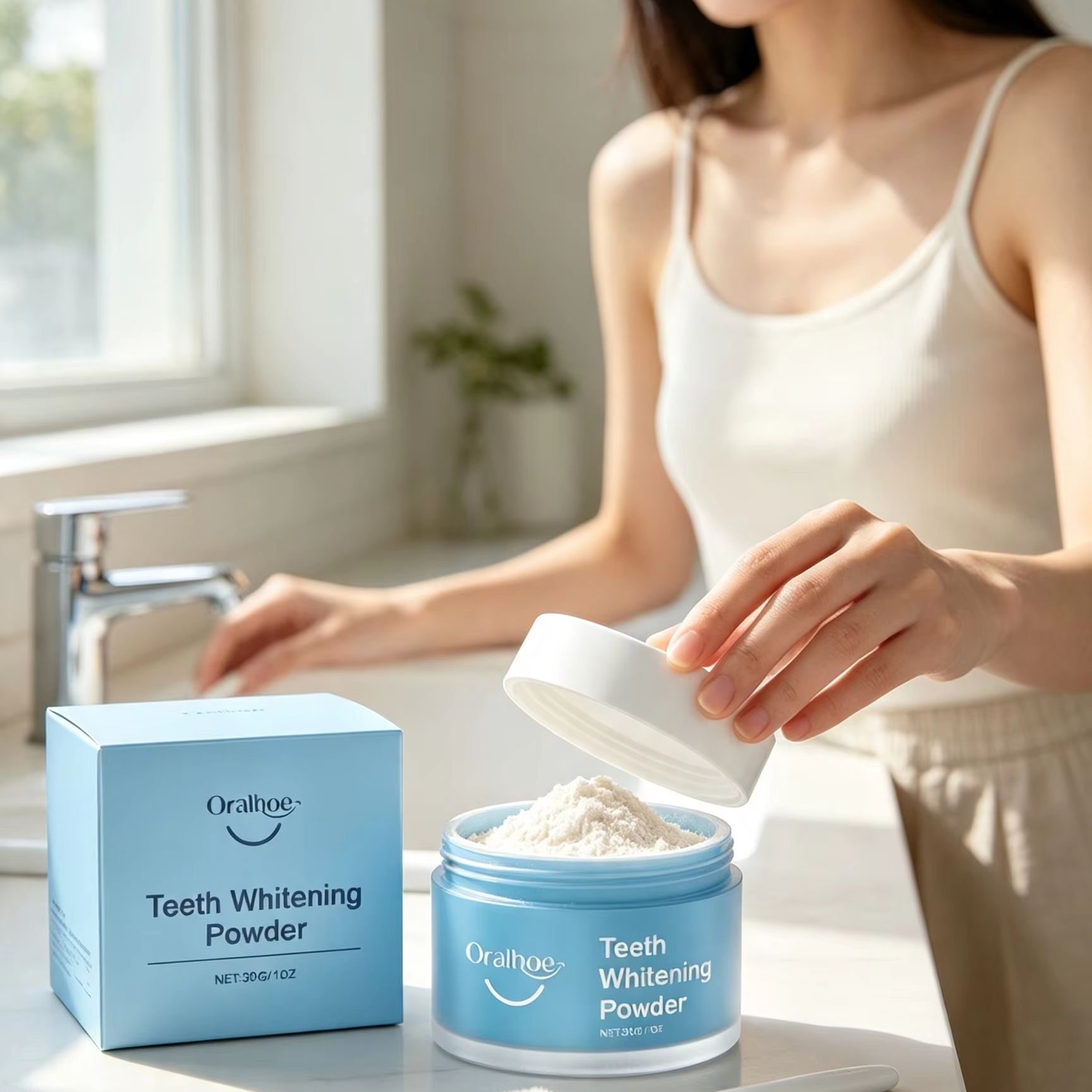 오랄호 치아 미백 파우더, 치아 얼룩 제거, 딥 클리닝 - Teeth Whitening China 리뷰 및 가격