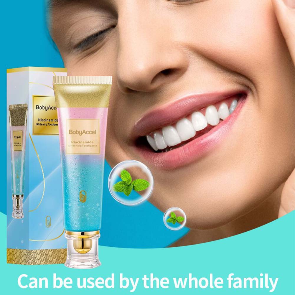 100G 나이아신아마이드 미백 치약 브릴리언트 스마일  - Teeth Whitening Cream 리뷰 및 가격