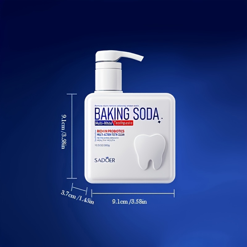 클렌징 베이킹 소다 프로바이오틱 펌프 치약, 딥 클리닝 - Teeth Whitening With Baking Soda 리뷰 및 가격