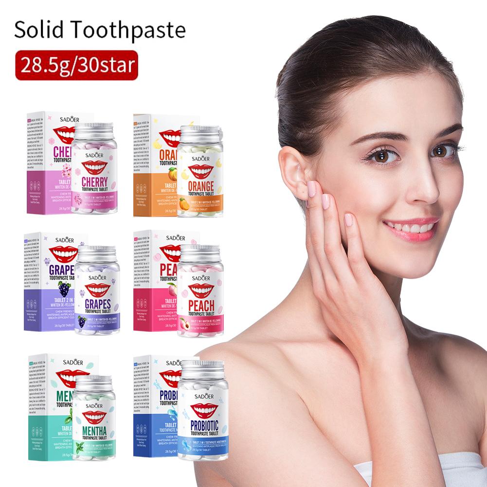 민트 솔리드 치약 정제 민트 맛 치아 호흡 구강 세척제 - Teeth Whitening App 리뷰 및 가격